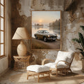 1966 Swedish GT Icon - Lakeside Edition | Poster Canvas