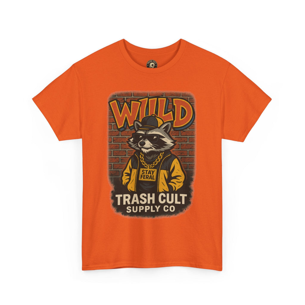 Wild Trash Cult Unisex Tee, Retro Animal T-Shirt, Graphic Tee, Eco-Conscious Apparel, Gift for Nature Lovers, Casual Streetwear