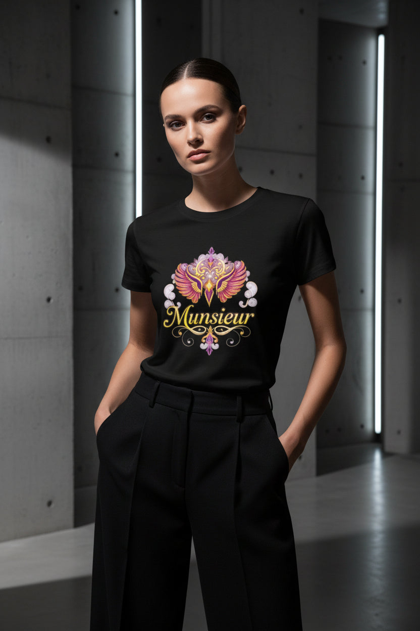 Munsieur T-Shirt for Women: Chic, Comfortable, and Timeless for Her