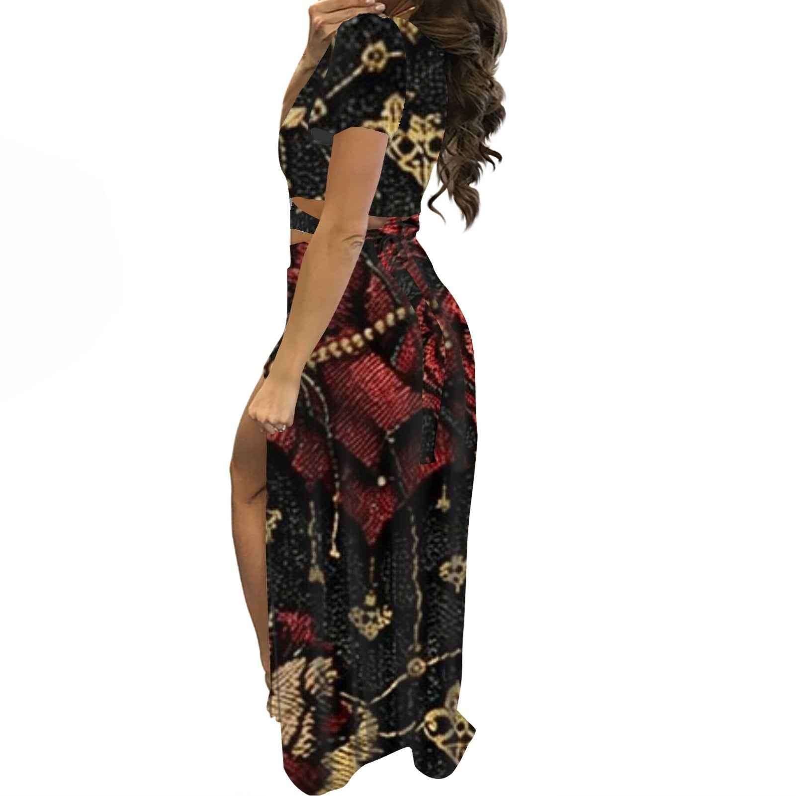 MUNSIEUR Skirt Set Two Piece for Women Valentine's Day Collection New Arrivals