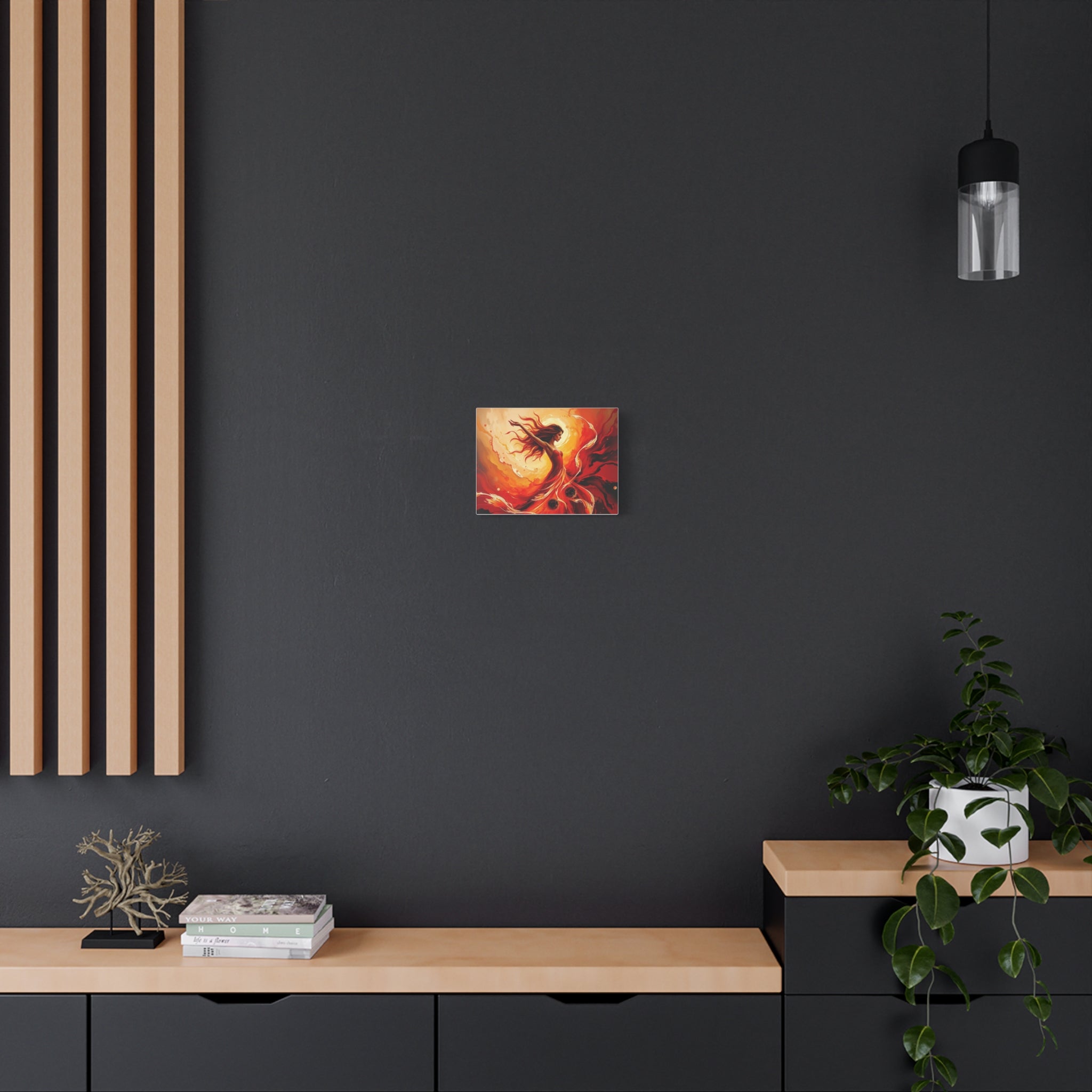 Vibrant Art Canvas, Abstract Wall Decor, Gift for Art Lovers, Home Gallery, Boho Wall Art, Unique Gift Idea, Colorful Art Piece
