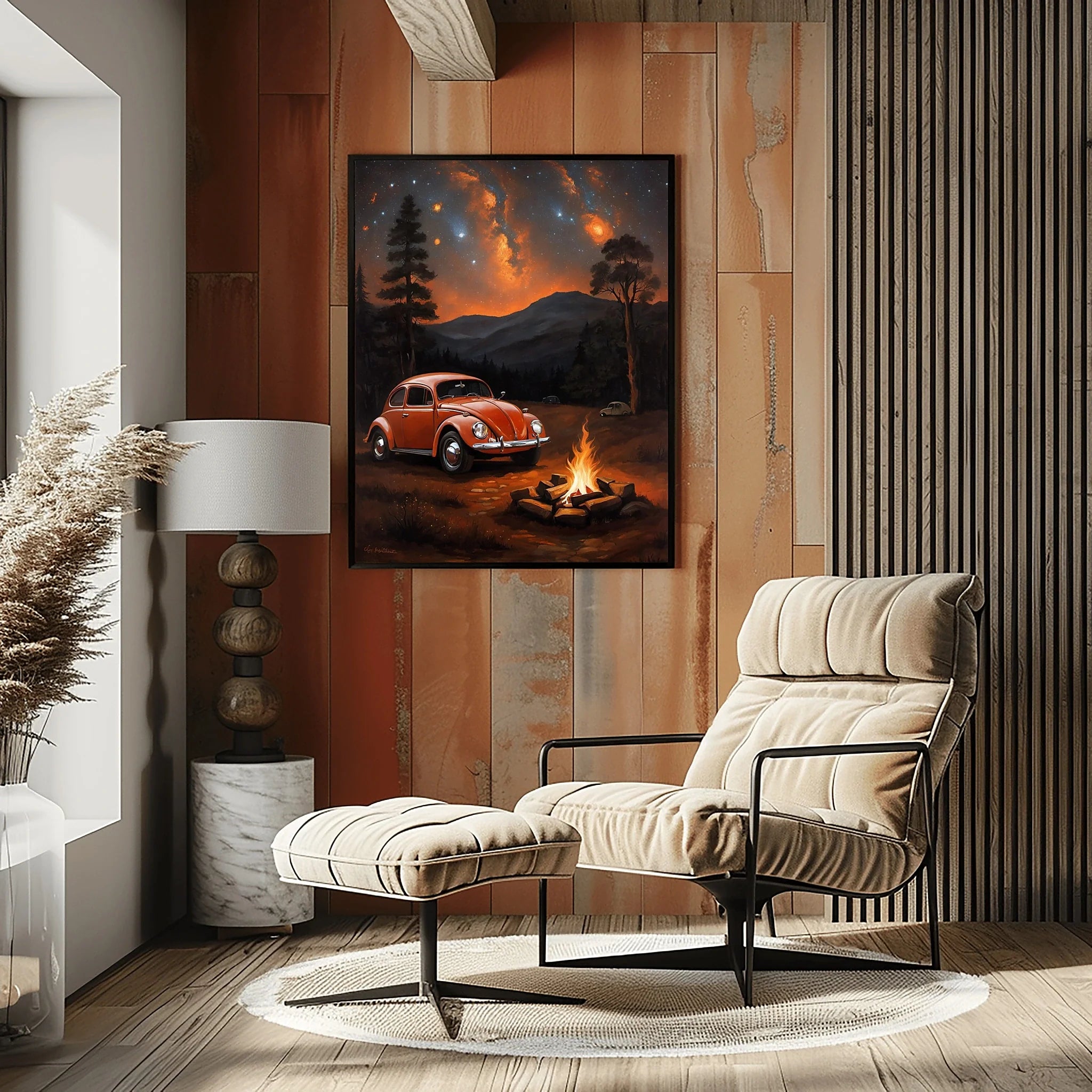 1967 Love Bug Classic - Camp Edition | Poster Canvas