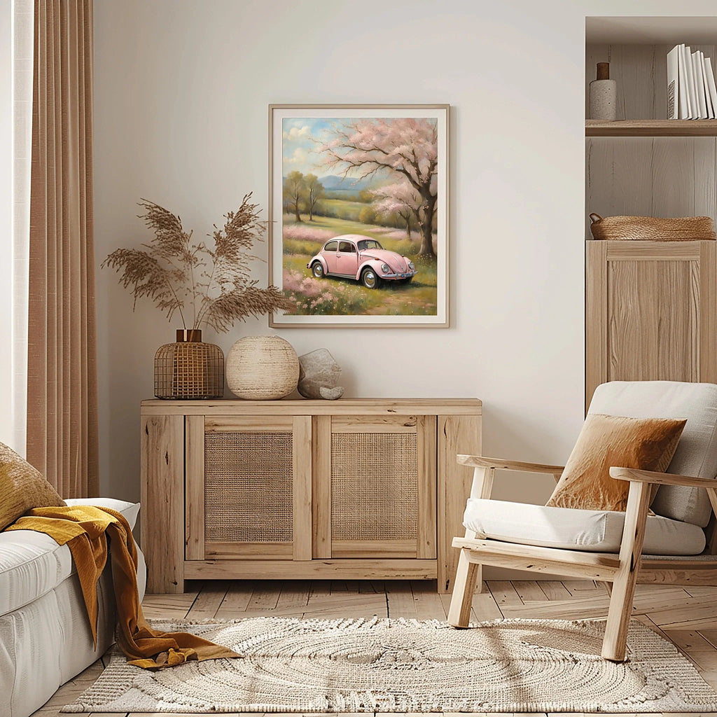 1967 Love Bug Classic - Spring Edition | Poster Canvas