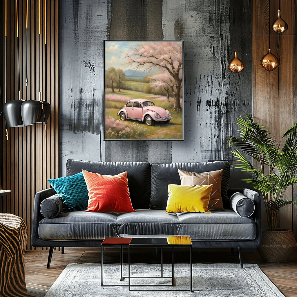 1967 Love Bug Classic - Spring Edition | Poster Canvas