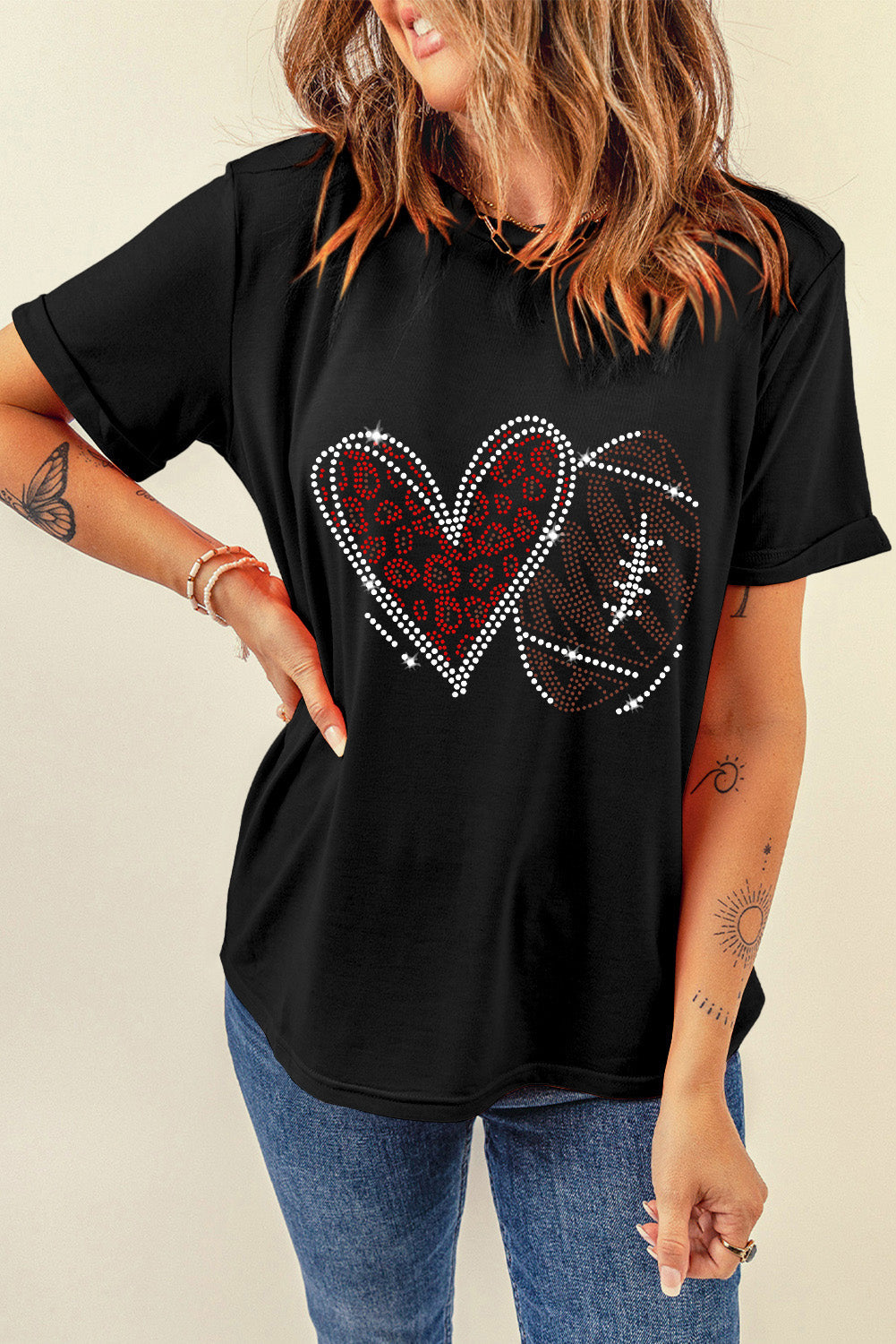 Women's Rhinestone T-Shirt