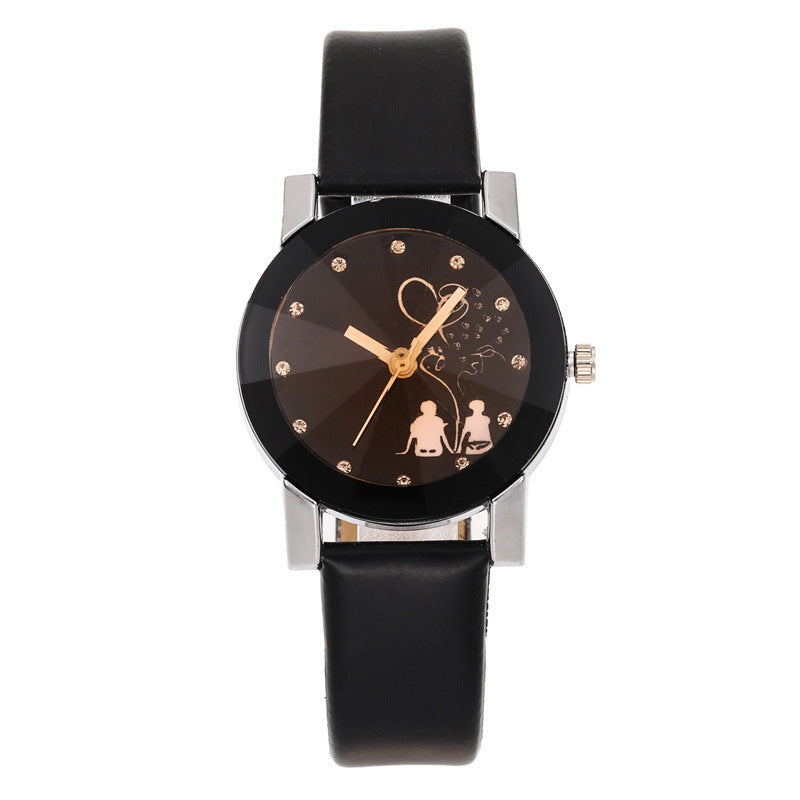 New Couple Trendy Stylish Glossy Simple Elegant Couples Watch