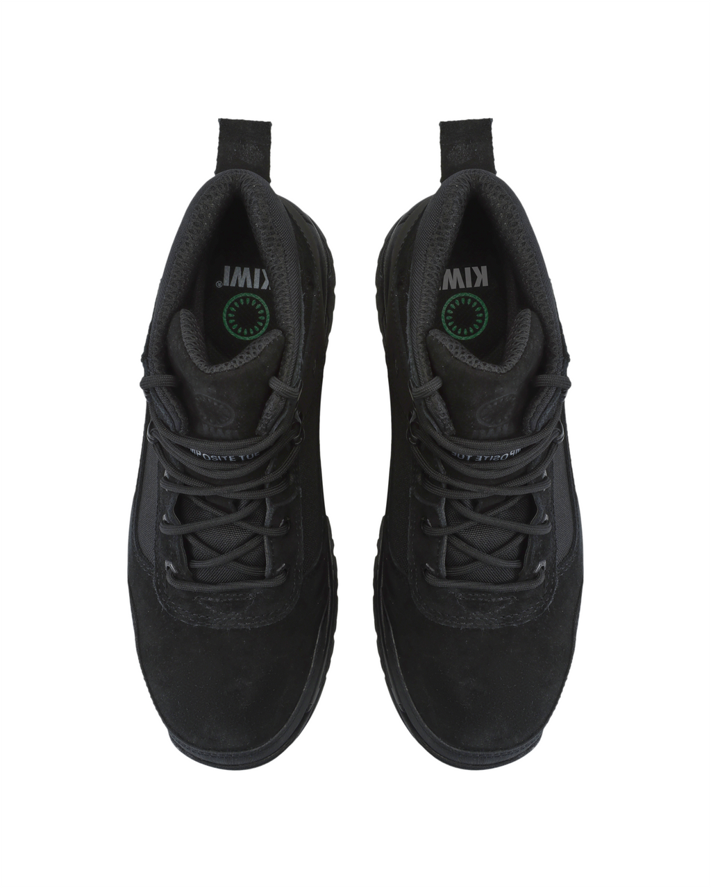 Kiwi Trek Black Suede/Nylon 5" Steel Toe Water Resistant Work Boots [R63500]