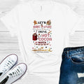 Let's Bake Stuff, Drink Hot Cocoa, and Watch Christmas Movies Graphic Tee