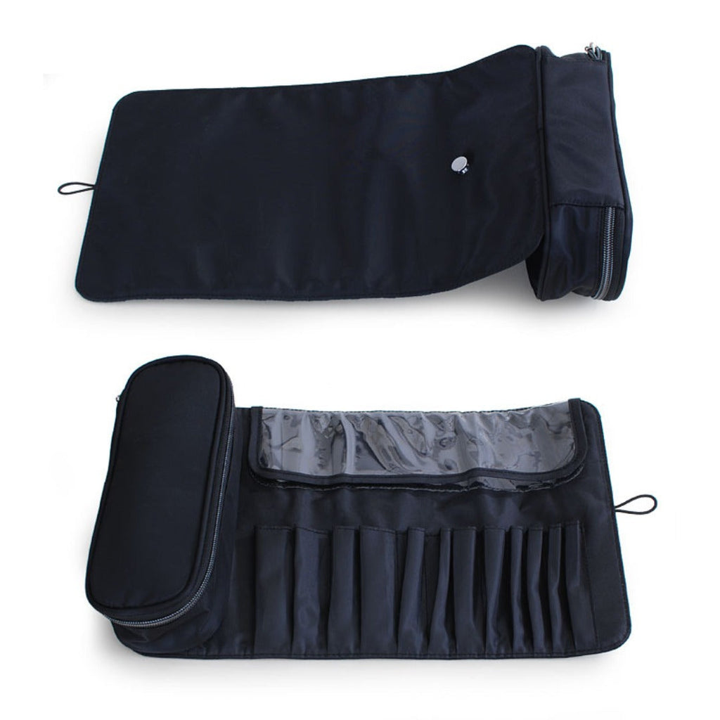 Travel makeup bag,Makeup bag organizers,Makeup bags small, makeup bag, makeup brush bag, storage bag multi-function, folding professional beauty makeup storage bag