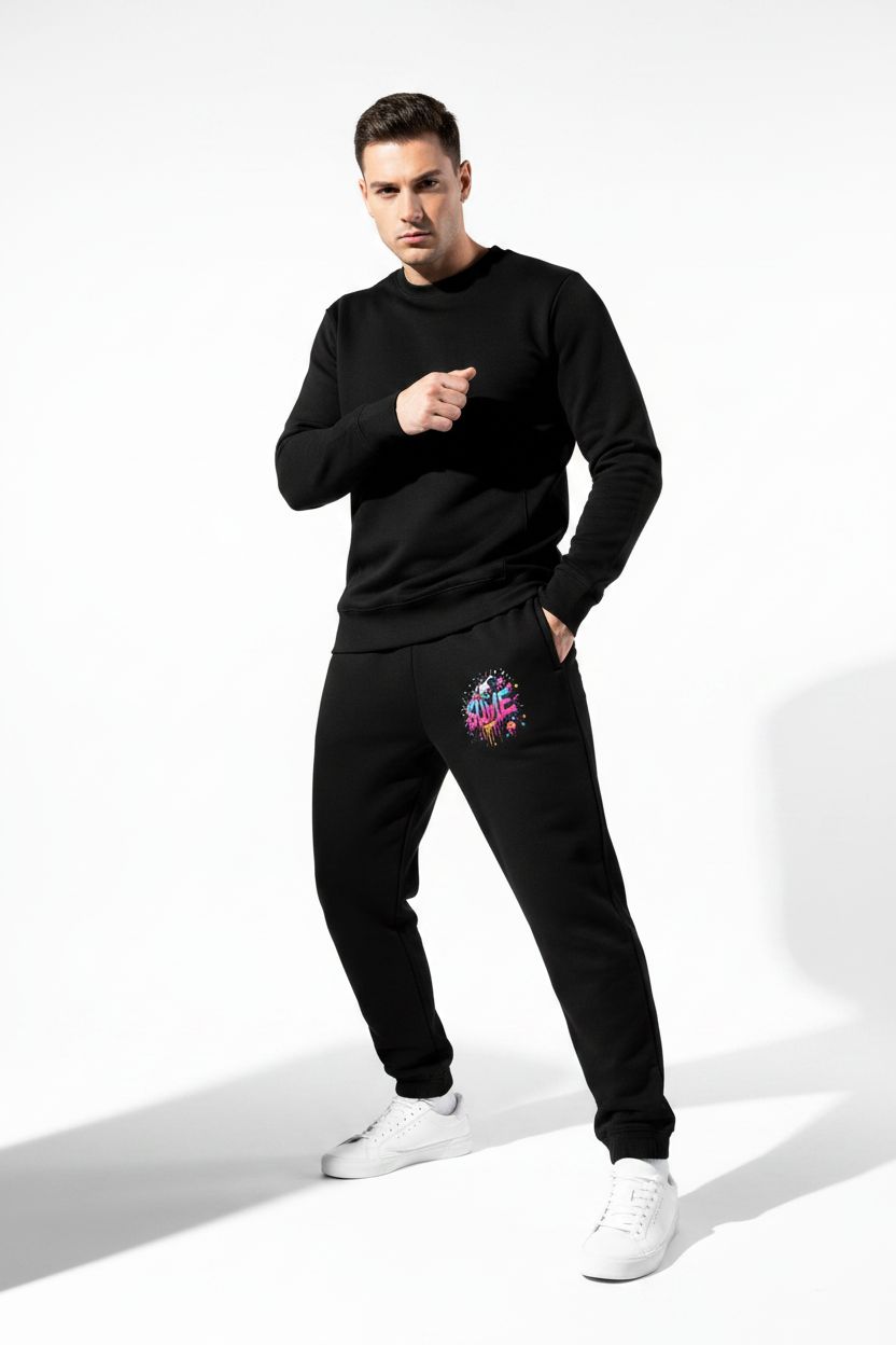 Joggers for Men by Crown Co.👑 "Slime" Streetwear Fashion