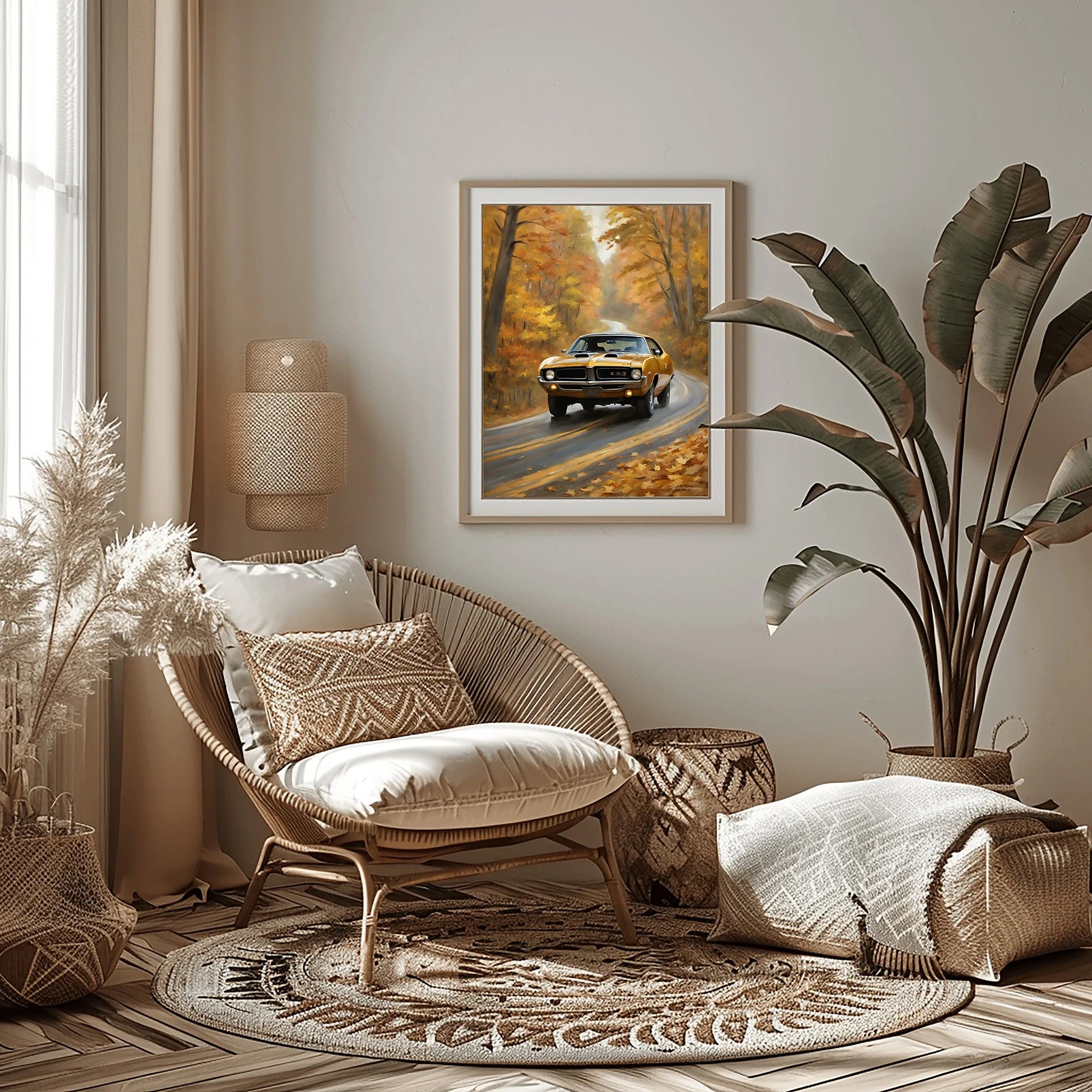 1968 AMC Javelin Spirit - Autumn Edition | Poster Canvas