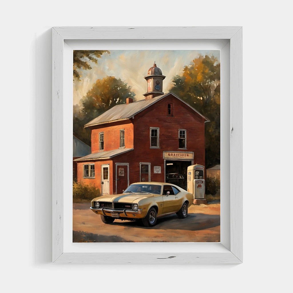 1968 AMC Javelin Spirit - Garage Edition | Poster Canvas