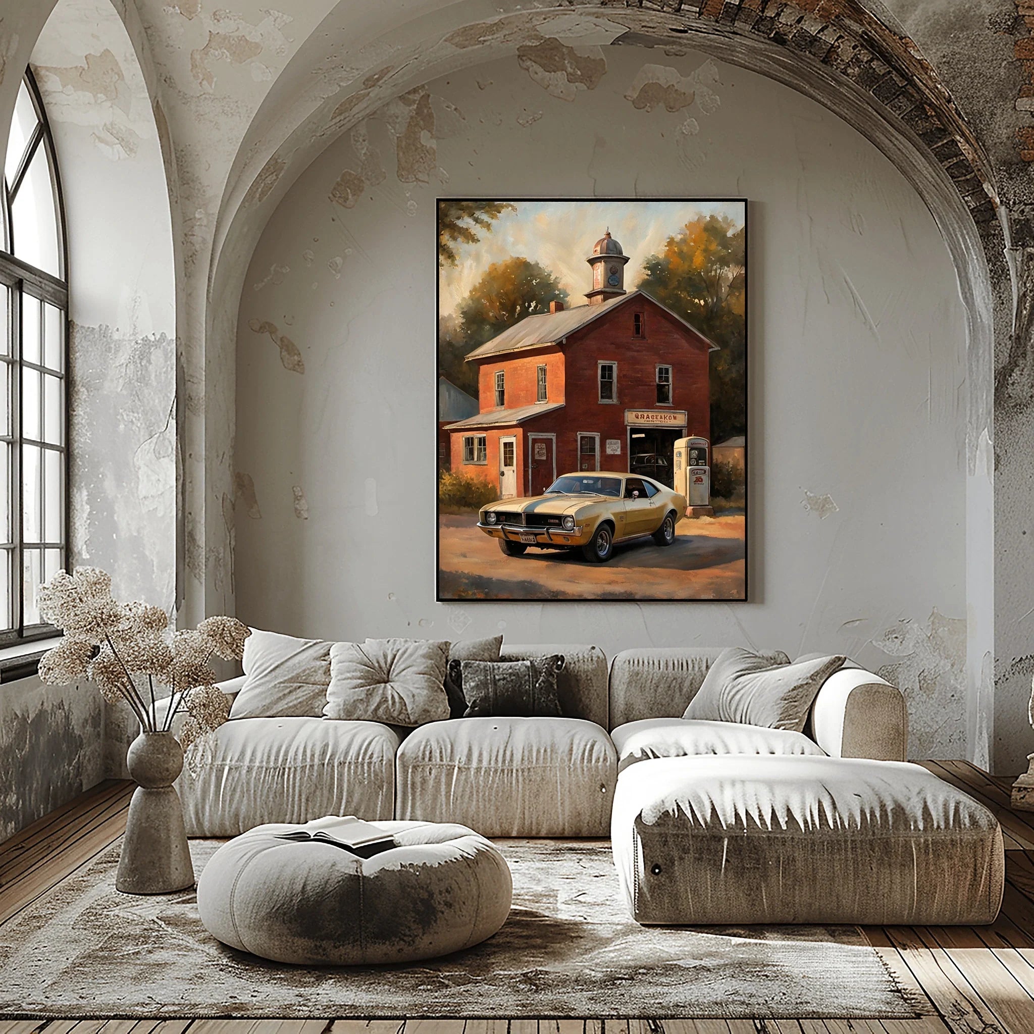 1968 AMC Javelin Spirit - Garage Edition | Poster Canvas