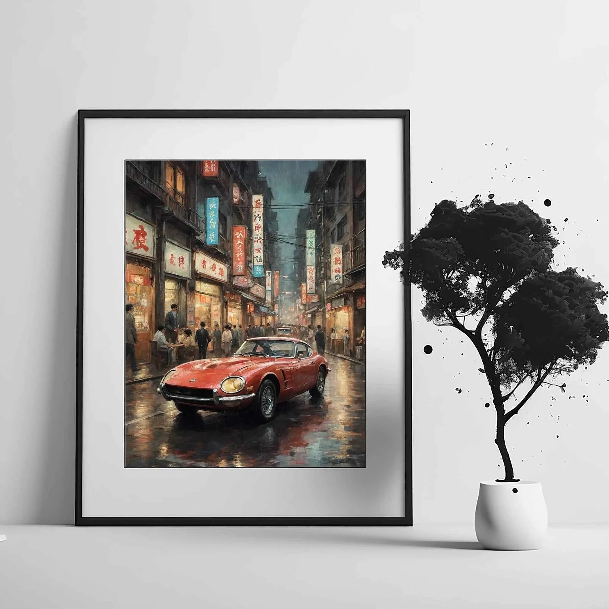 1968 Japanese GT Legend - Night Edition | Poster Canvas