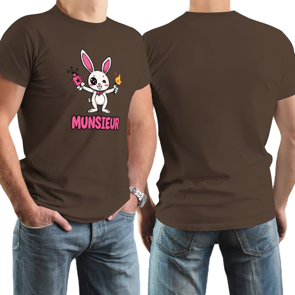 Munsieur Tee for Men Easter Collection "Strike" Designer Tee