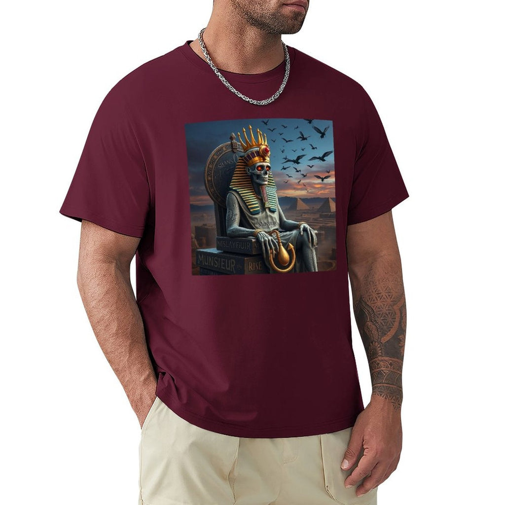 Munsieur Pharaoh's Reign Collection Men's Tee II (High Definition & Front Printing)