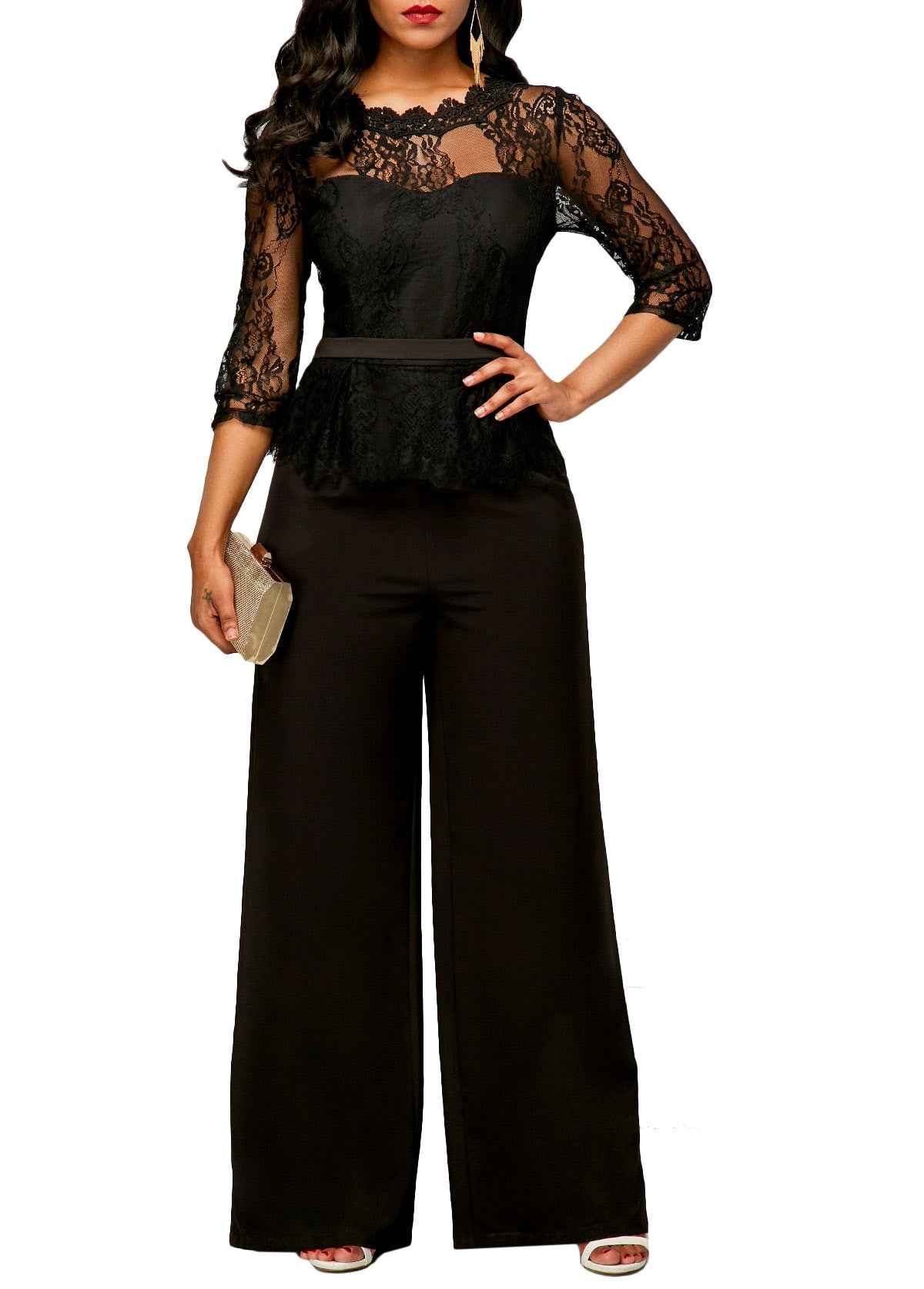 Sexy Lace Jumpsuit