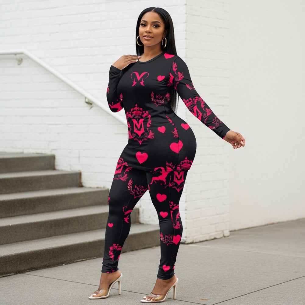 MUNSIEUR Women's Jumpsuit Valentine's Day Collection