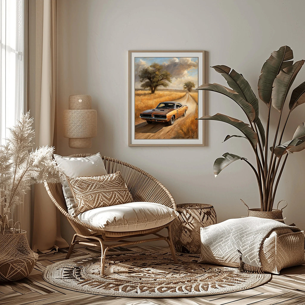 1969 RT Charger Power - Country Edition | Poster Canvas