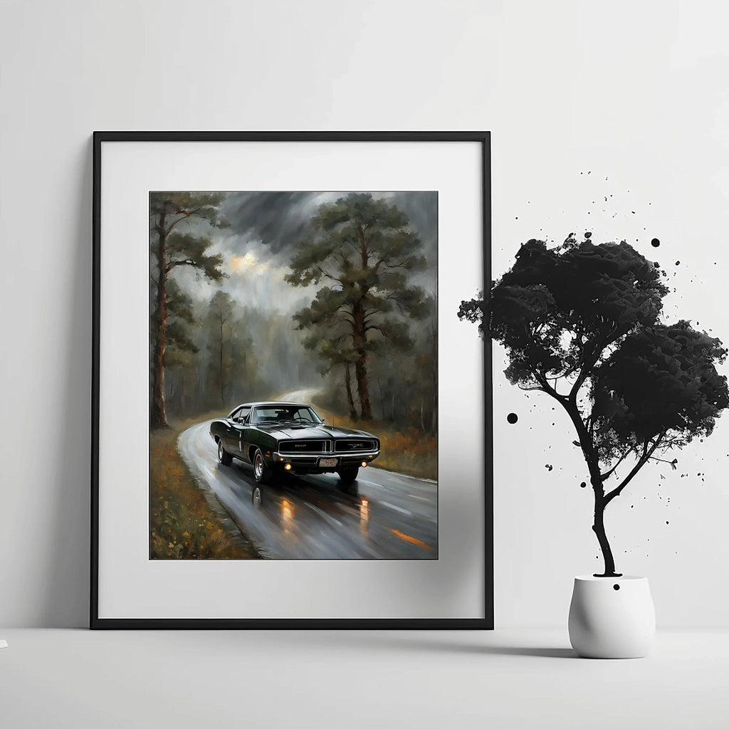 1969 RT Charger Power - Forest Edition | Poster Canvas