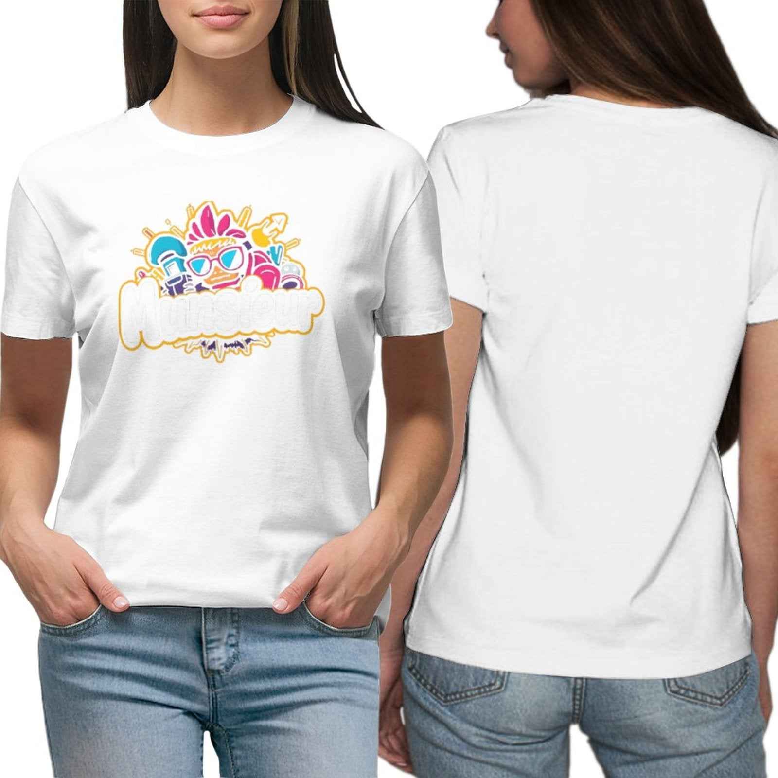 Munsieur T-Shirt for Women: Designed for Comfort, Styled for Impact for Her