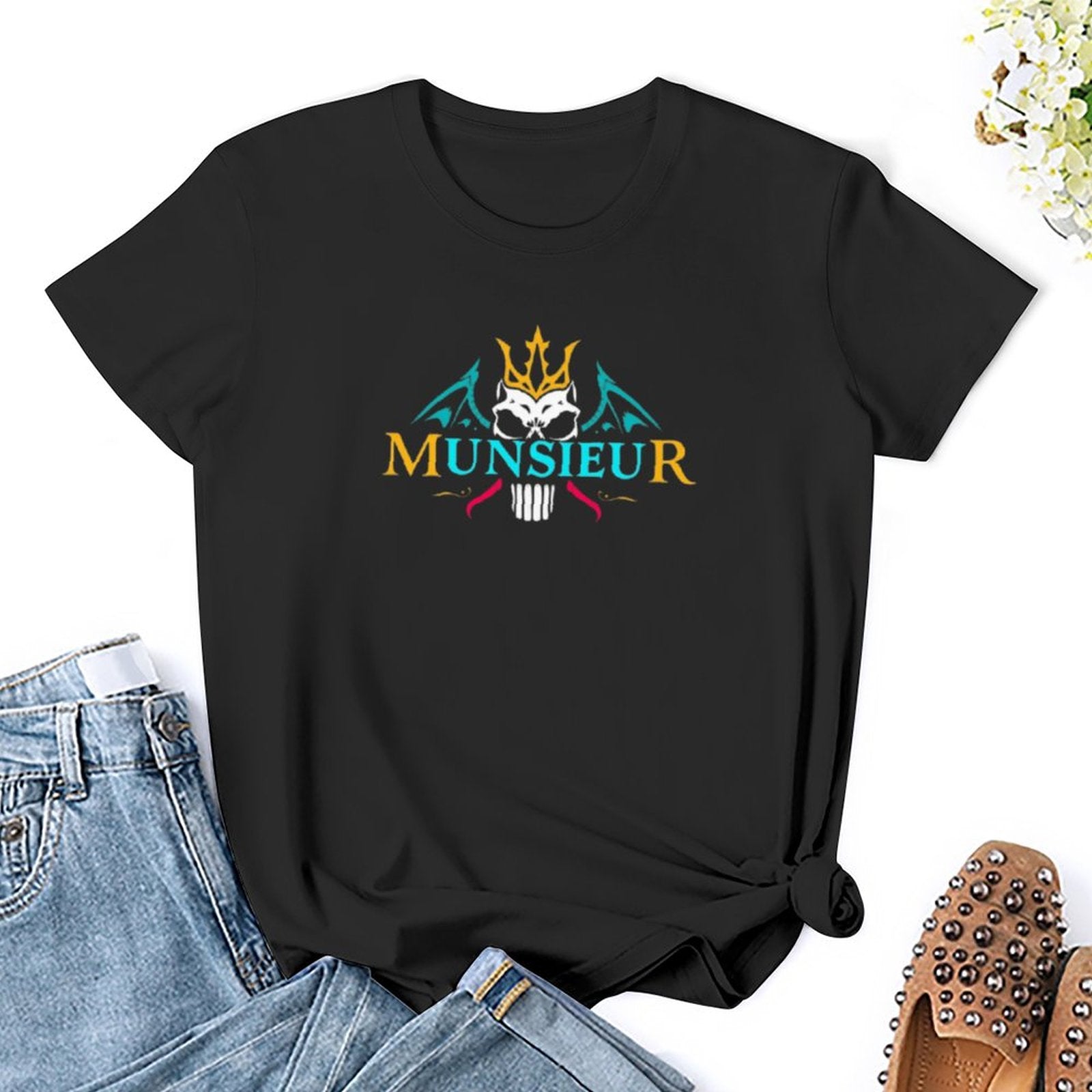 Women's MUNSIEUR T-Shirt: Elevate Your Wardrobe with Munsieur Premium Women's T-Shirts