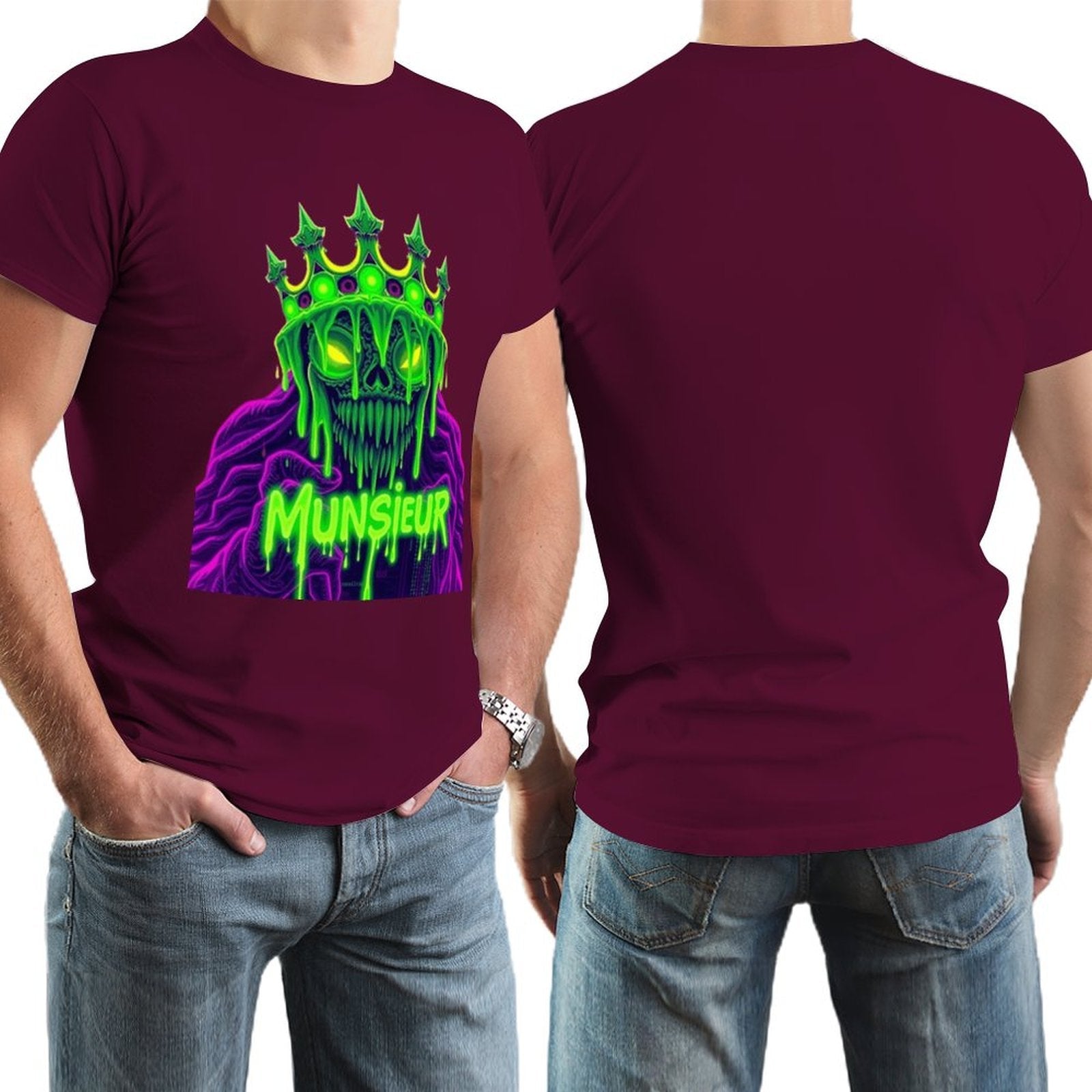 Munsieur Halloween Collection for Men Emerald Isle II Streetwear Tee