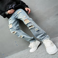 Retro Designer Casual High Streetwear Wide Leg Pants