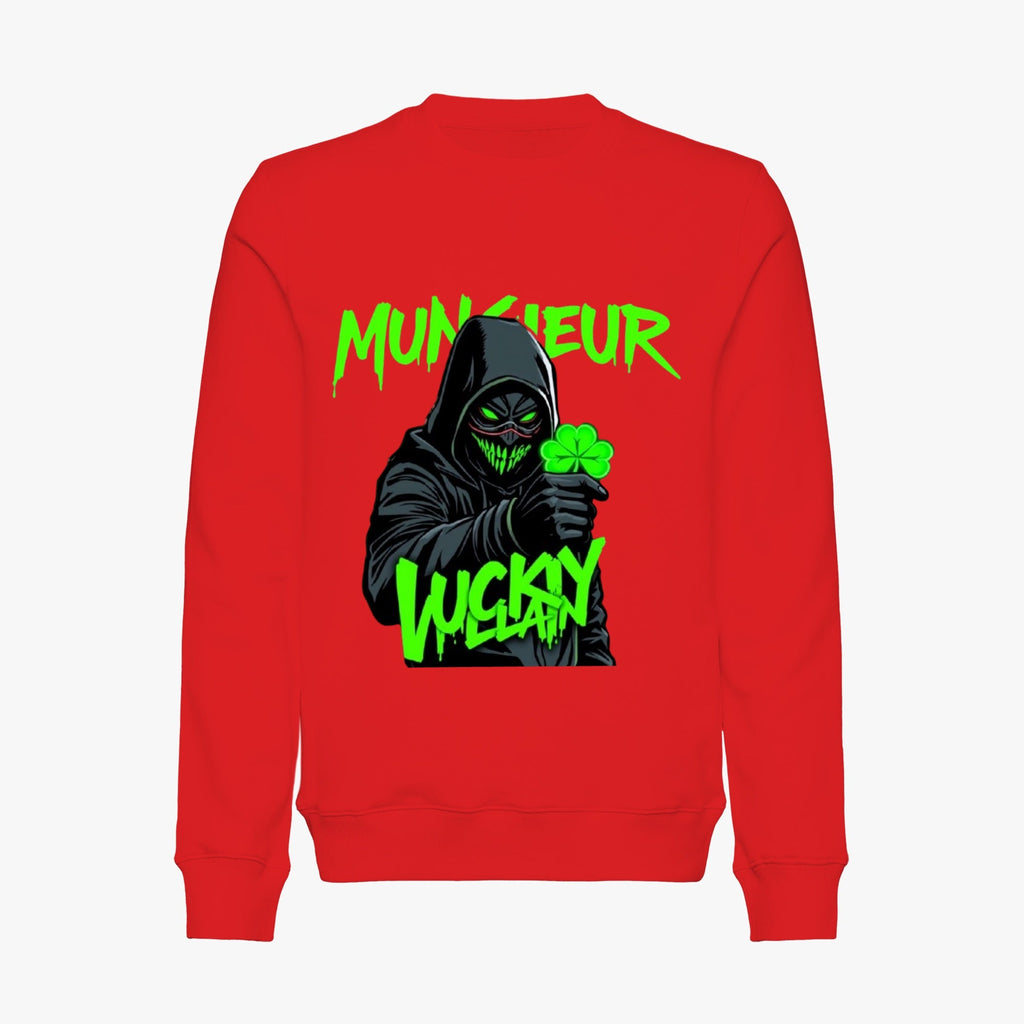 St. Patrick's Day Collection Munsieur Unisex Clover Gang 🍀 Crewneck Hoodie Sweater