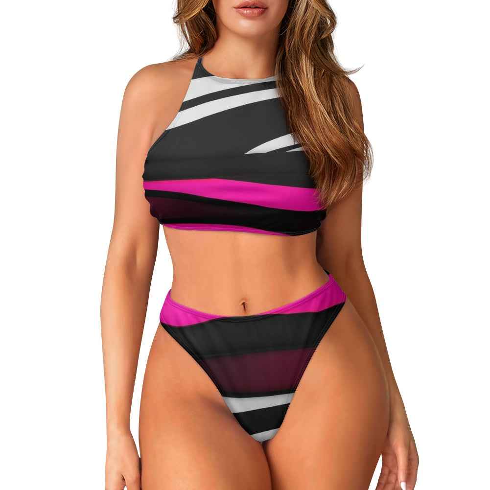 MUNSIEUR Wrapped-chest Bikini New Arrivals