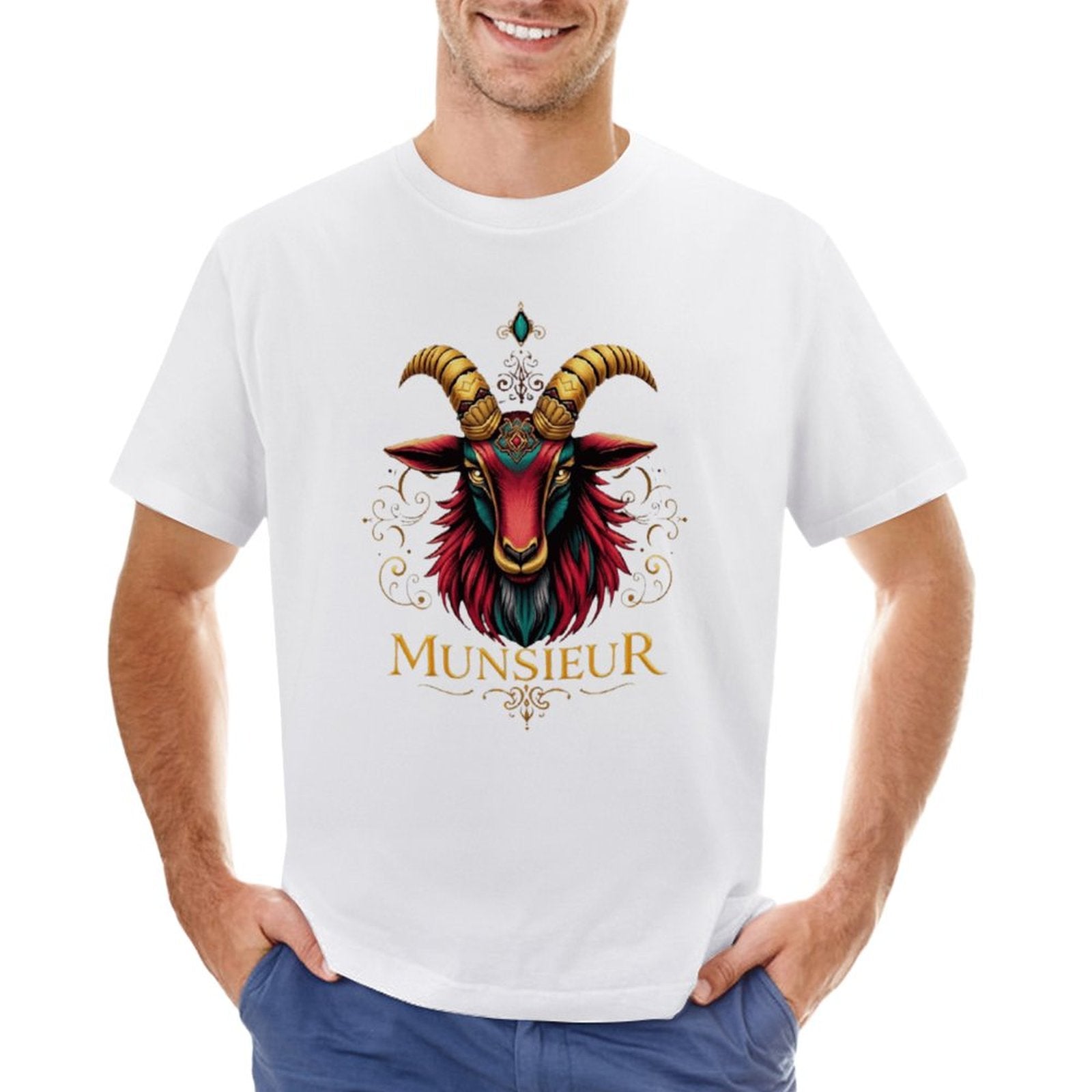 Men's Munsieur Tee "Icon Billy" Designer Streetwear Fashion
