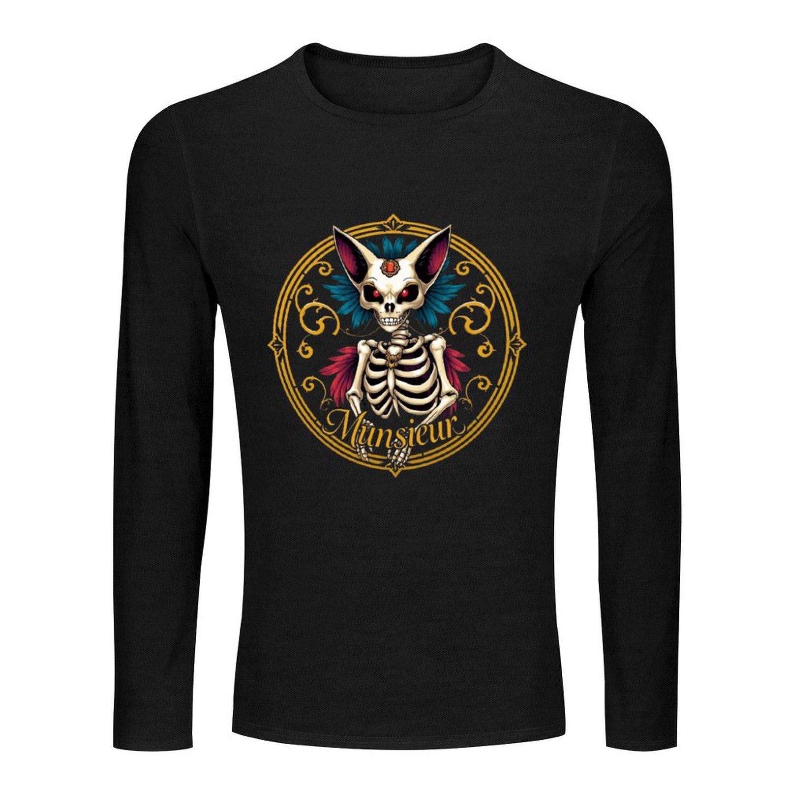 Munsieur Long Sleeve Tee for Men: Effortless Style, Premium Comfort