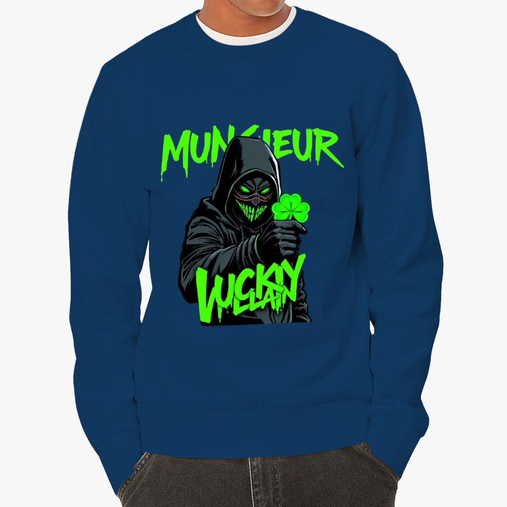 St. Patrick's Day Collection Munsieur Unisex Clover Gang 🍀 Crewneck Hoodie Sweater