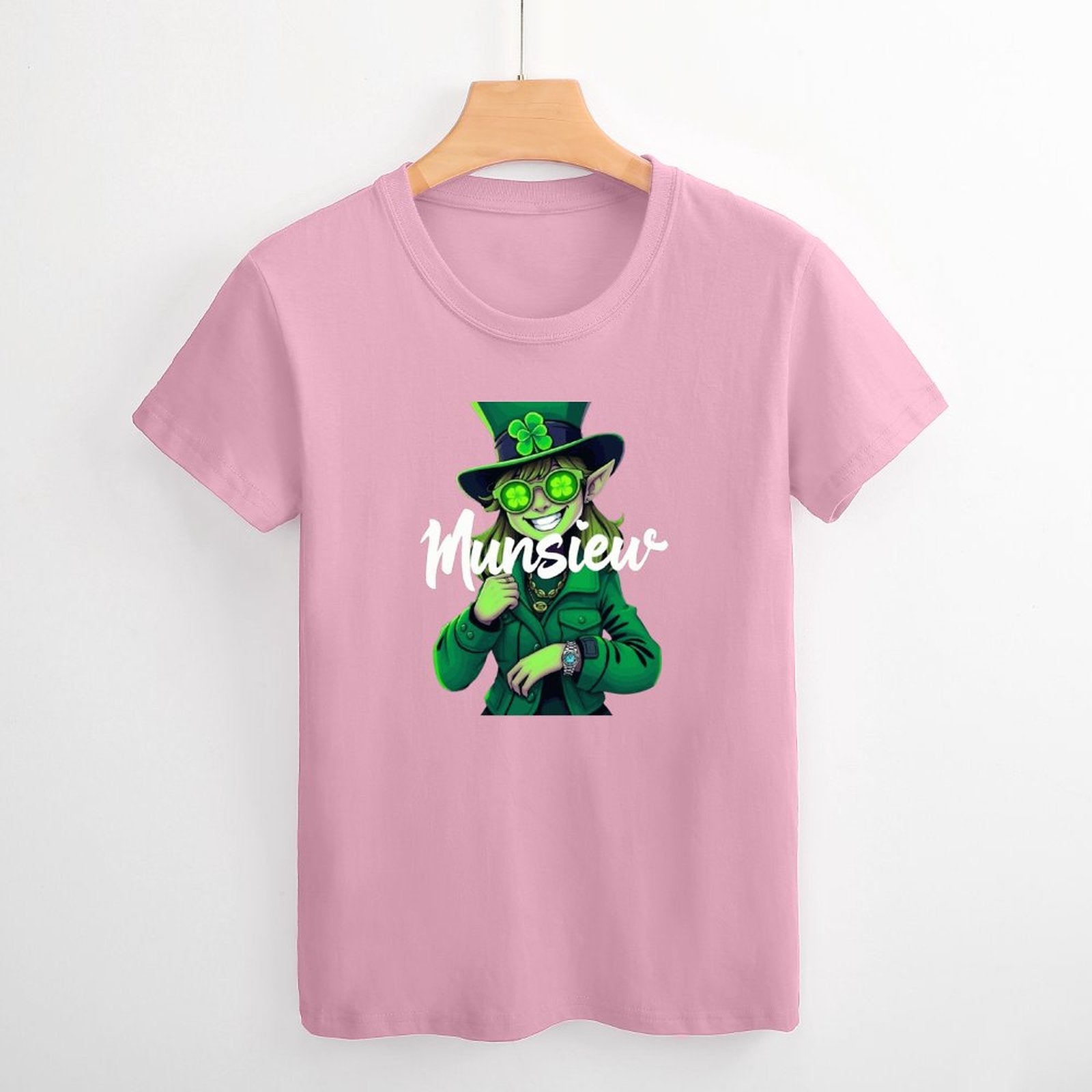 St. Patrick's Day Collection Leprechaun Mafia "Kiku" Women's T-shirt