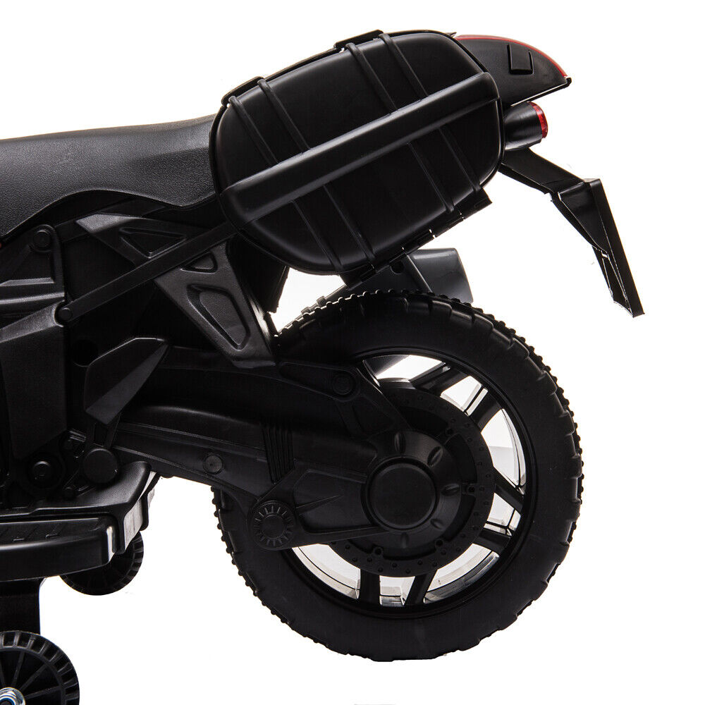 6V Battery Powered Kids Electric Motorcycle Ride-On Toy with Music
