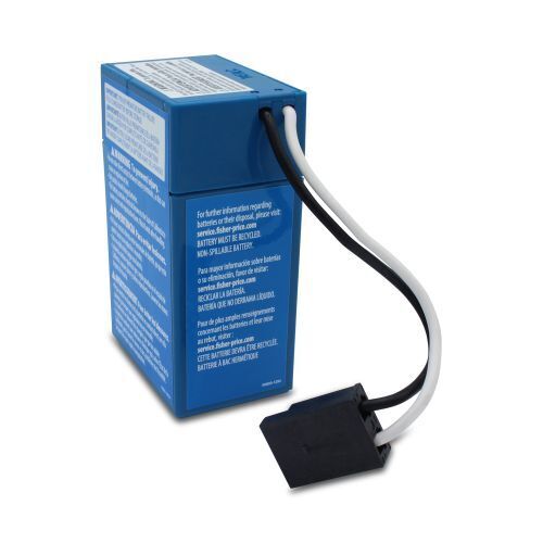 6V Blue Power Wheels Replacement Battery for Fisher Price Ride-On Toys