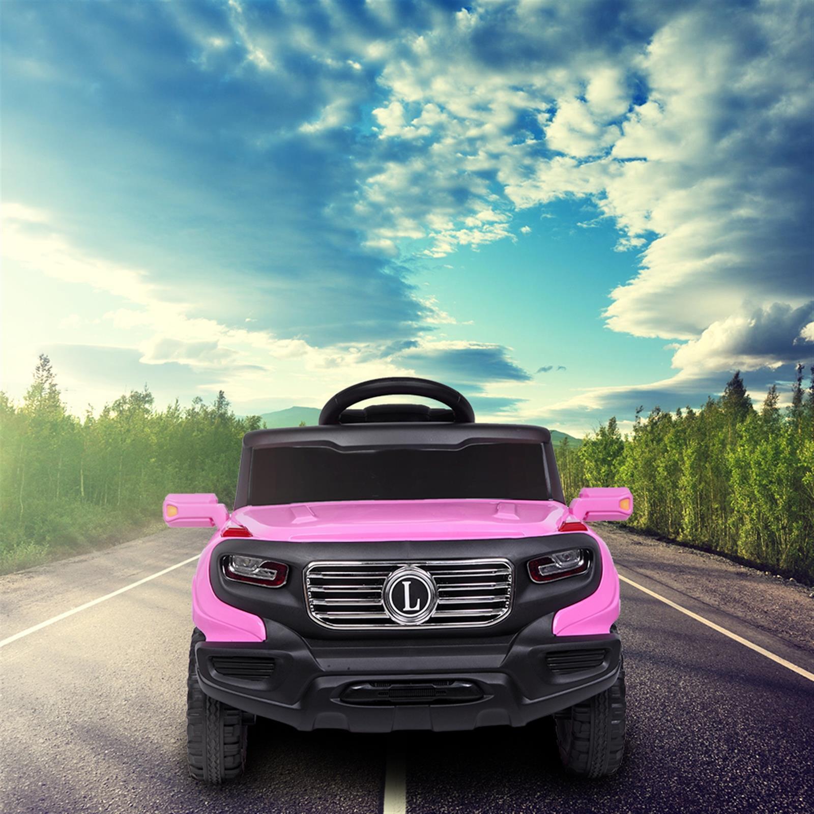 6V Electric Kids Ride On Car Truck with Remote Control and 3 Speeds