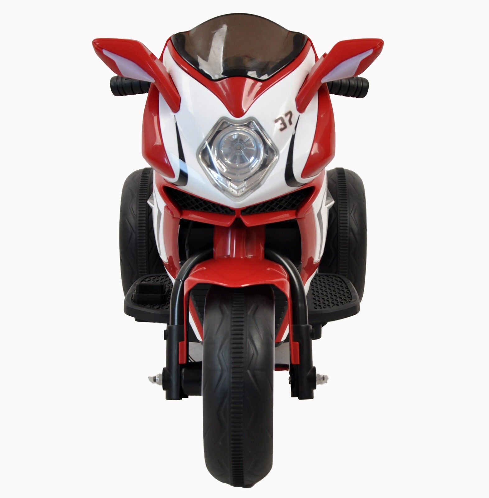 6V Kids Electric Ride-On Motorcycle with One-Button Start and Music - 66LB Bearing Toy Gift