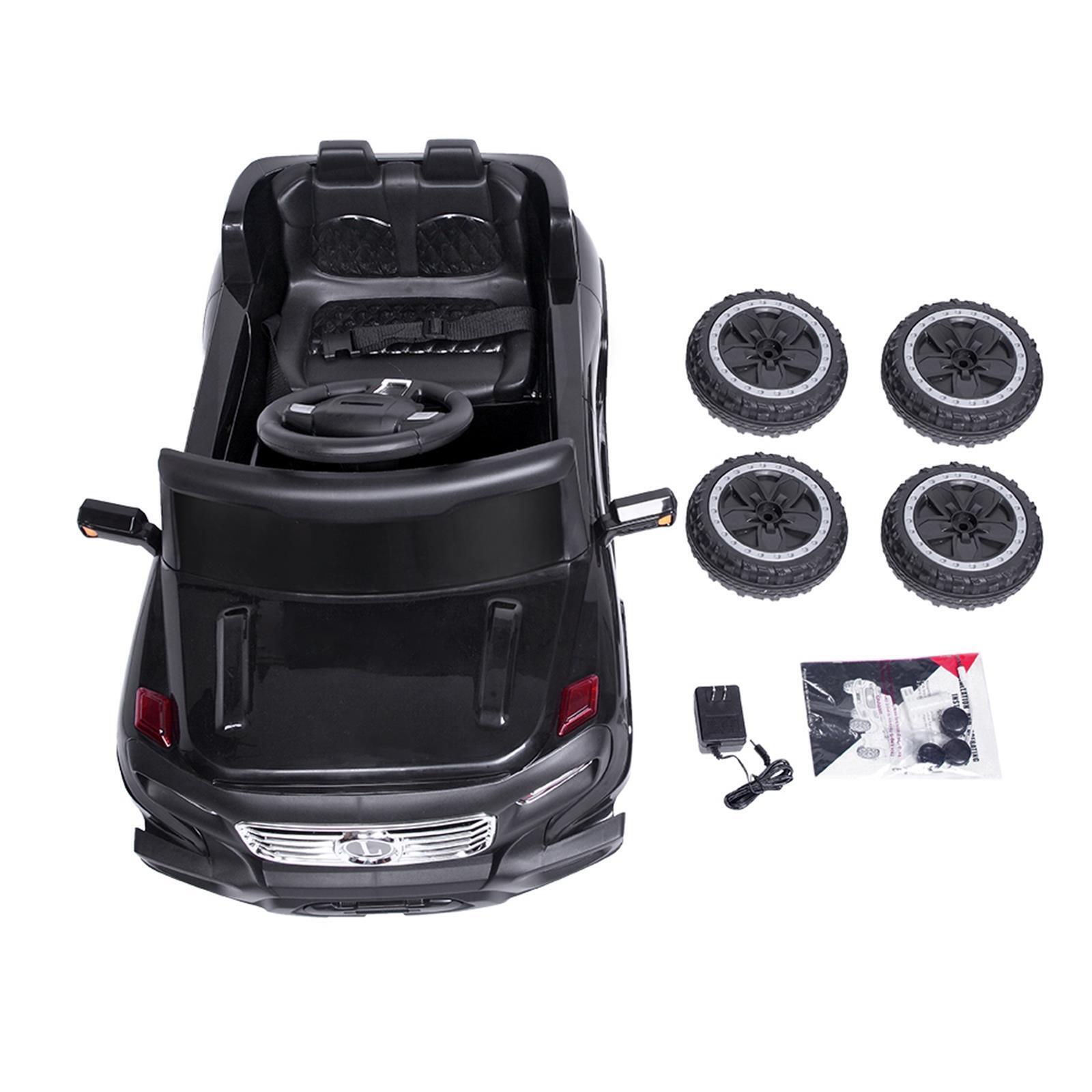 6V Kids Ride-On Car with Music, Lights, and 2.4G Remote - Available in 4 Colors