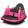 6V Pink Bumper Car with 7A.h Battery - Fun Ride for Kids!