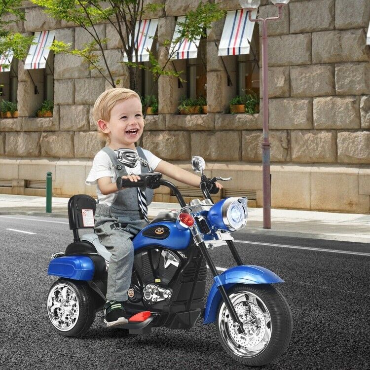 6V Toddler Electric Motorbike with Horn & Headlights - Perfect for Indoor and Outdoor Play!