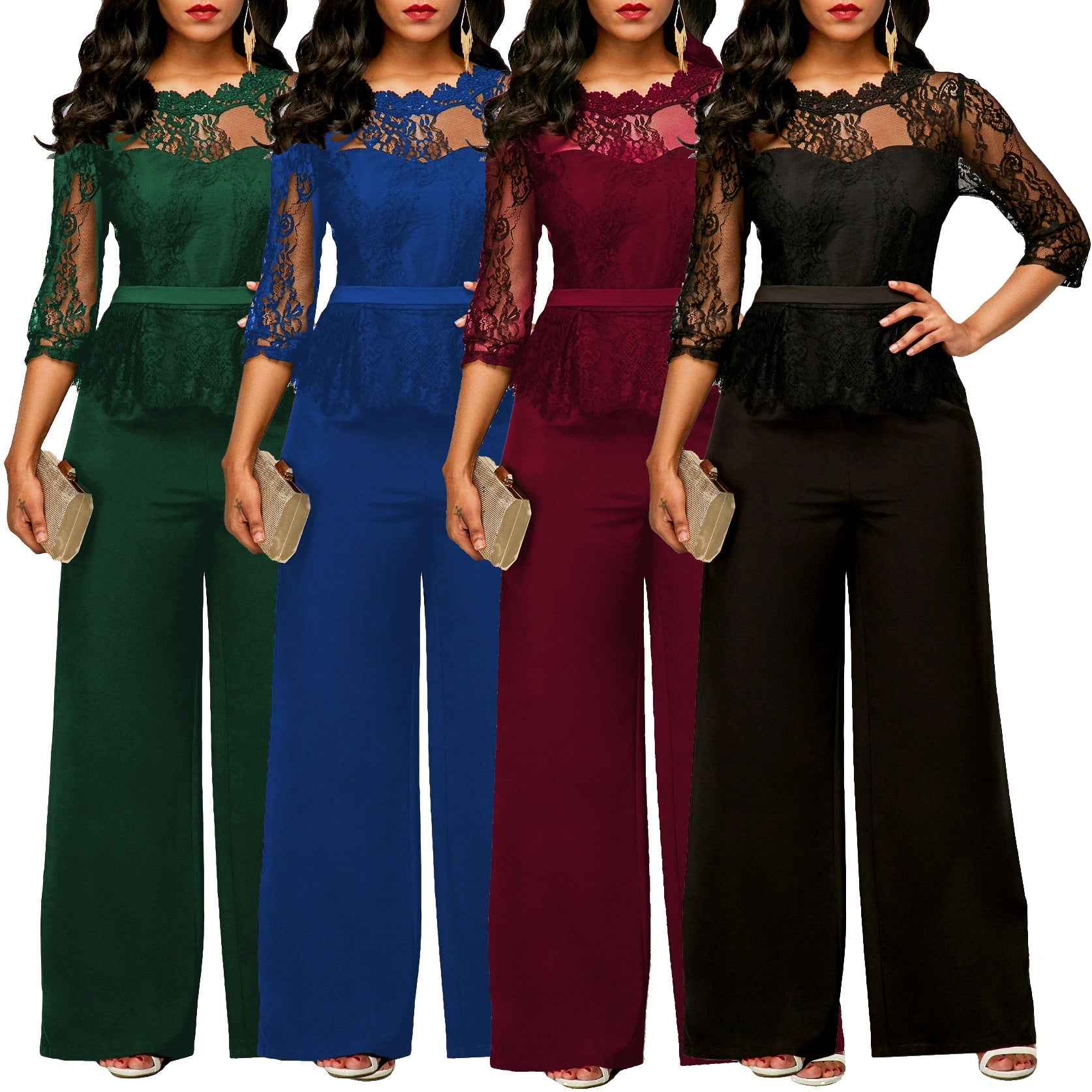 Sexy Lace Jumpsuit