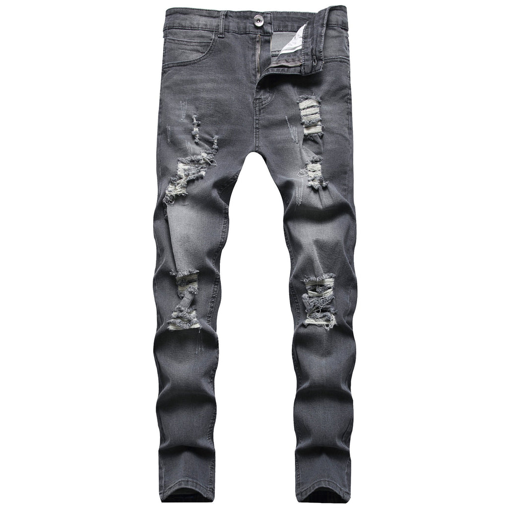 Men's Ripped Slim-fit Fashion Pants