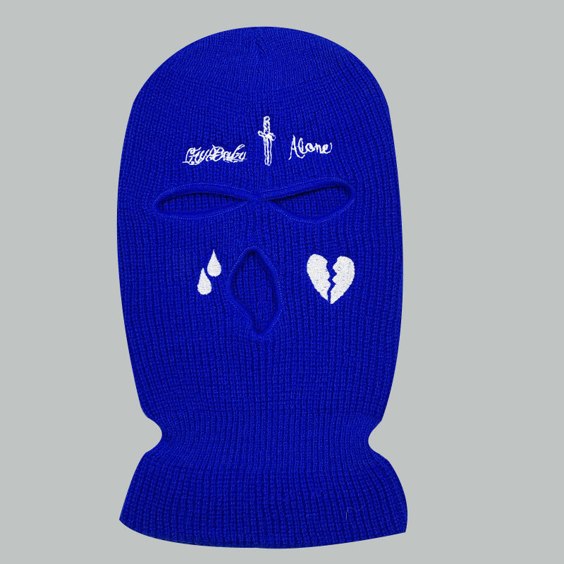 Knitted Hat Mask Streetwear Fashion