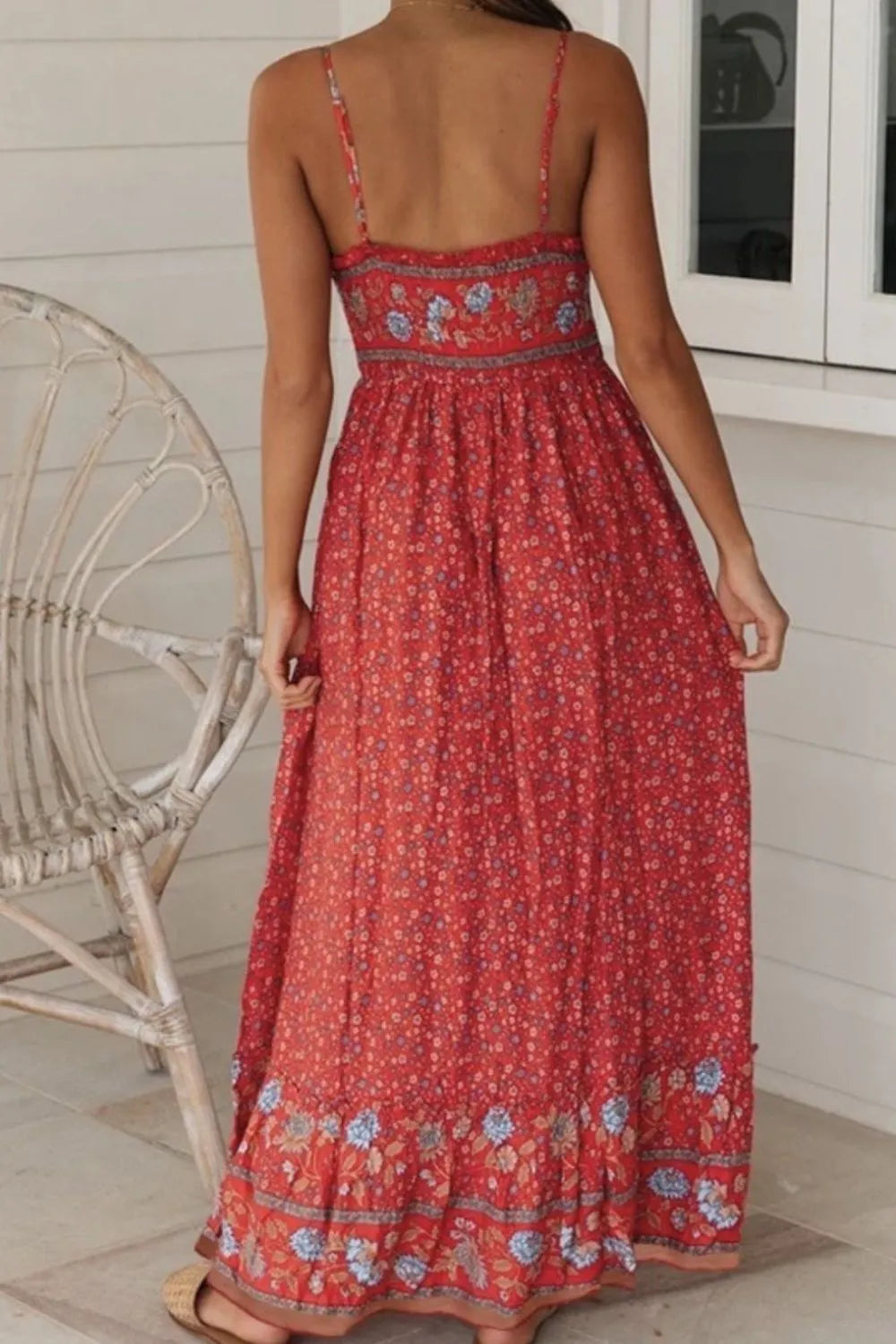 Printed Maxi Dress