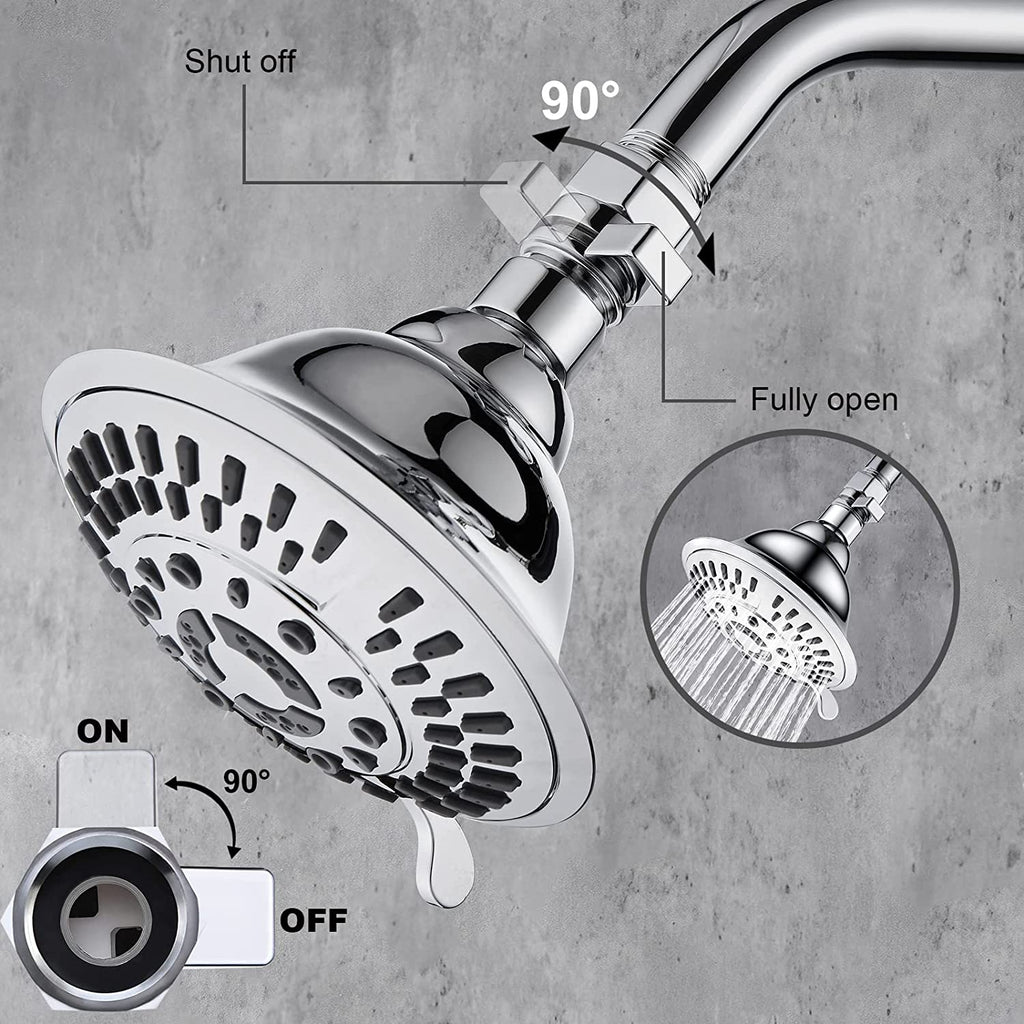 Brass Shower Flow Control Valve with G1/2 Connections