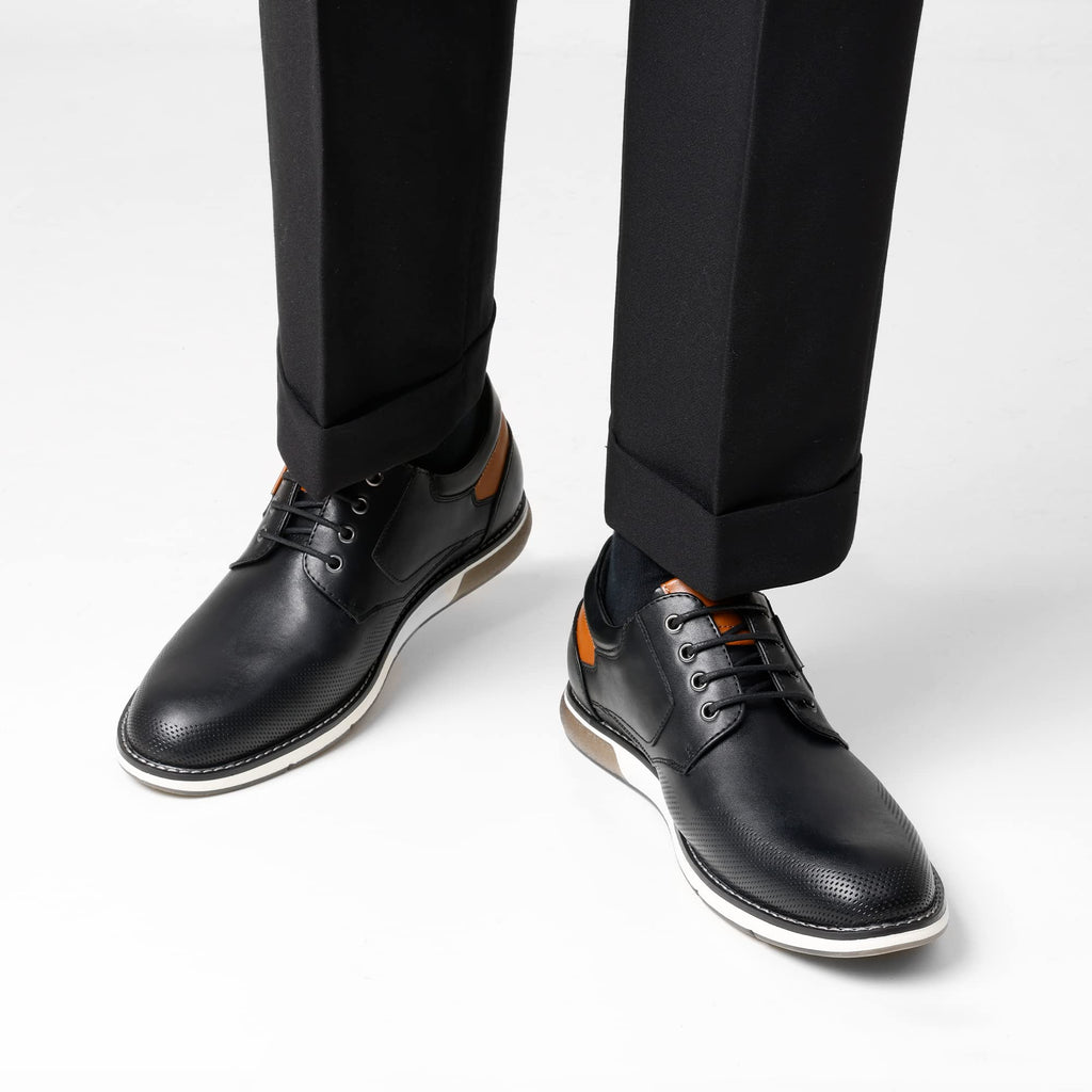 Bruno Marc Men's Casual Dress Shoes,Size 8-13 ,Black