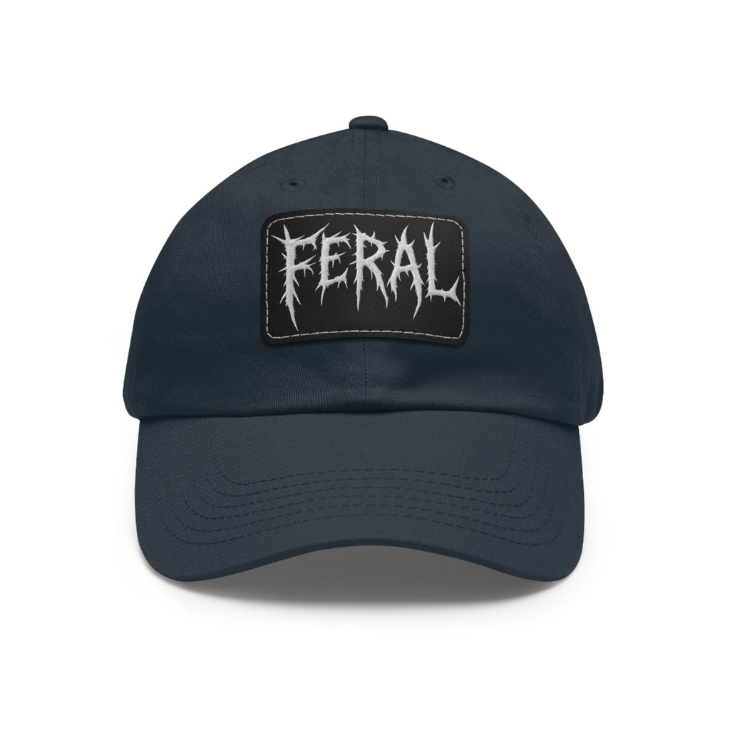 FERAL Embroidered Leather Patch Hat – Trash Cult Supply Co.