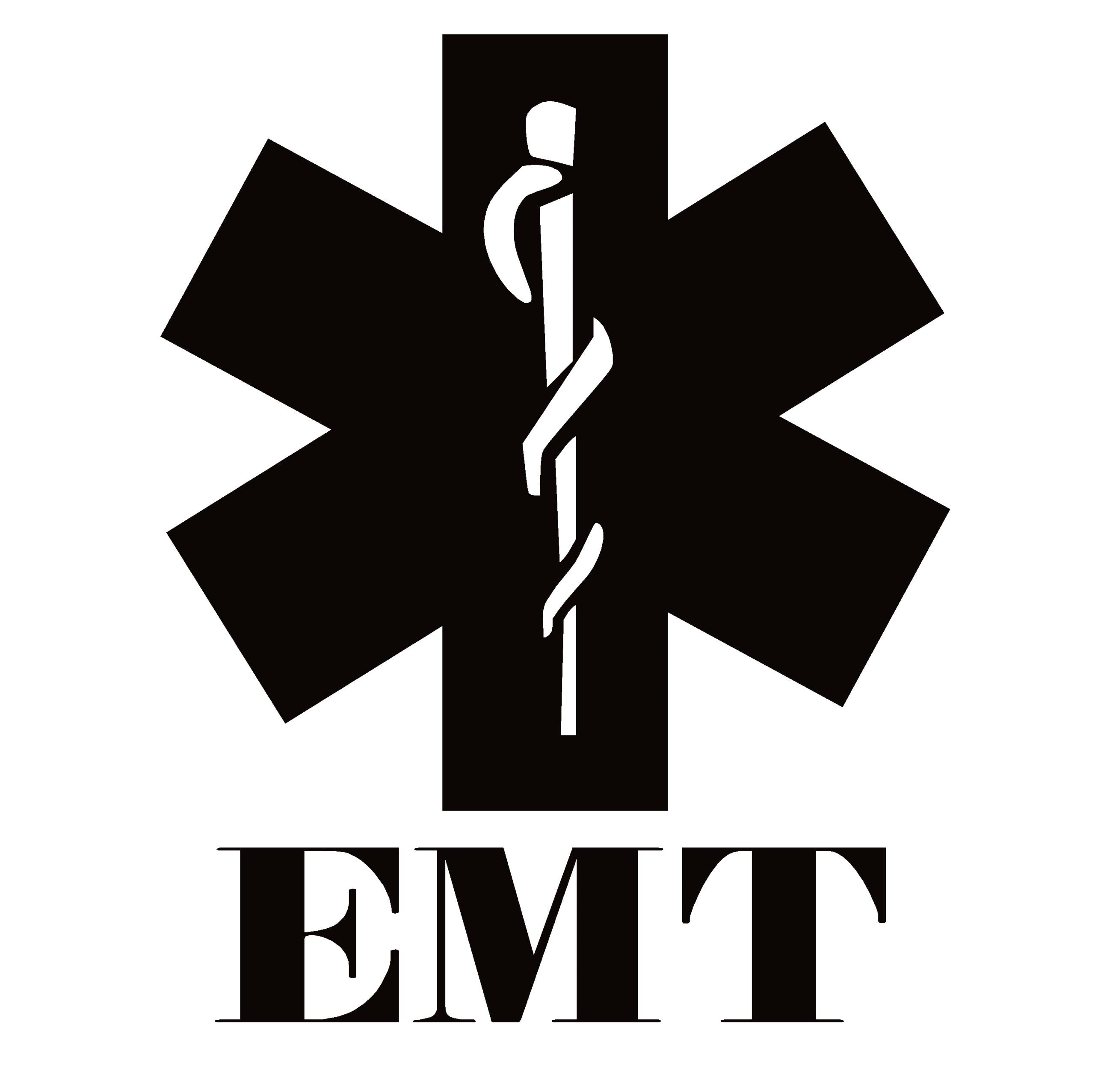 EMT Worker Paramedic Decal - EMT Worker Paramedic Sticker - 7147