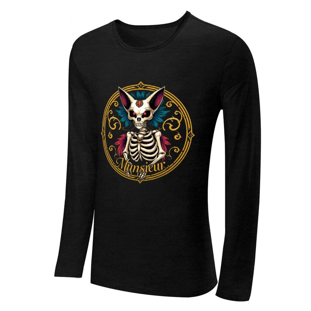 Munsieur Long Sleeve Tee for Men: Effortless Style, Premium Comfort